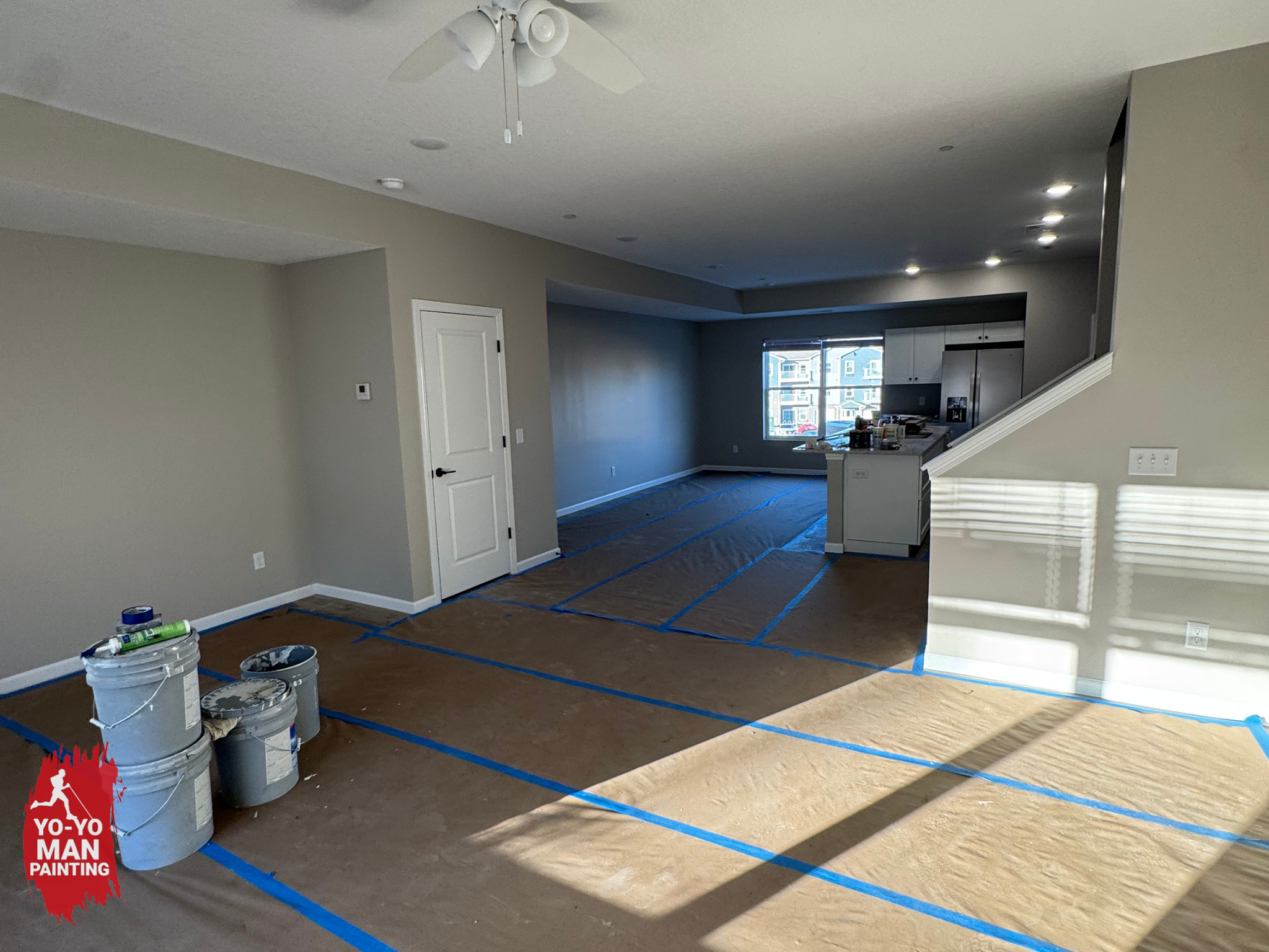 Interior painting project